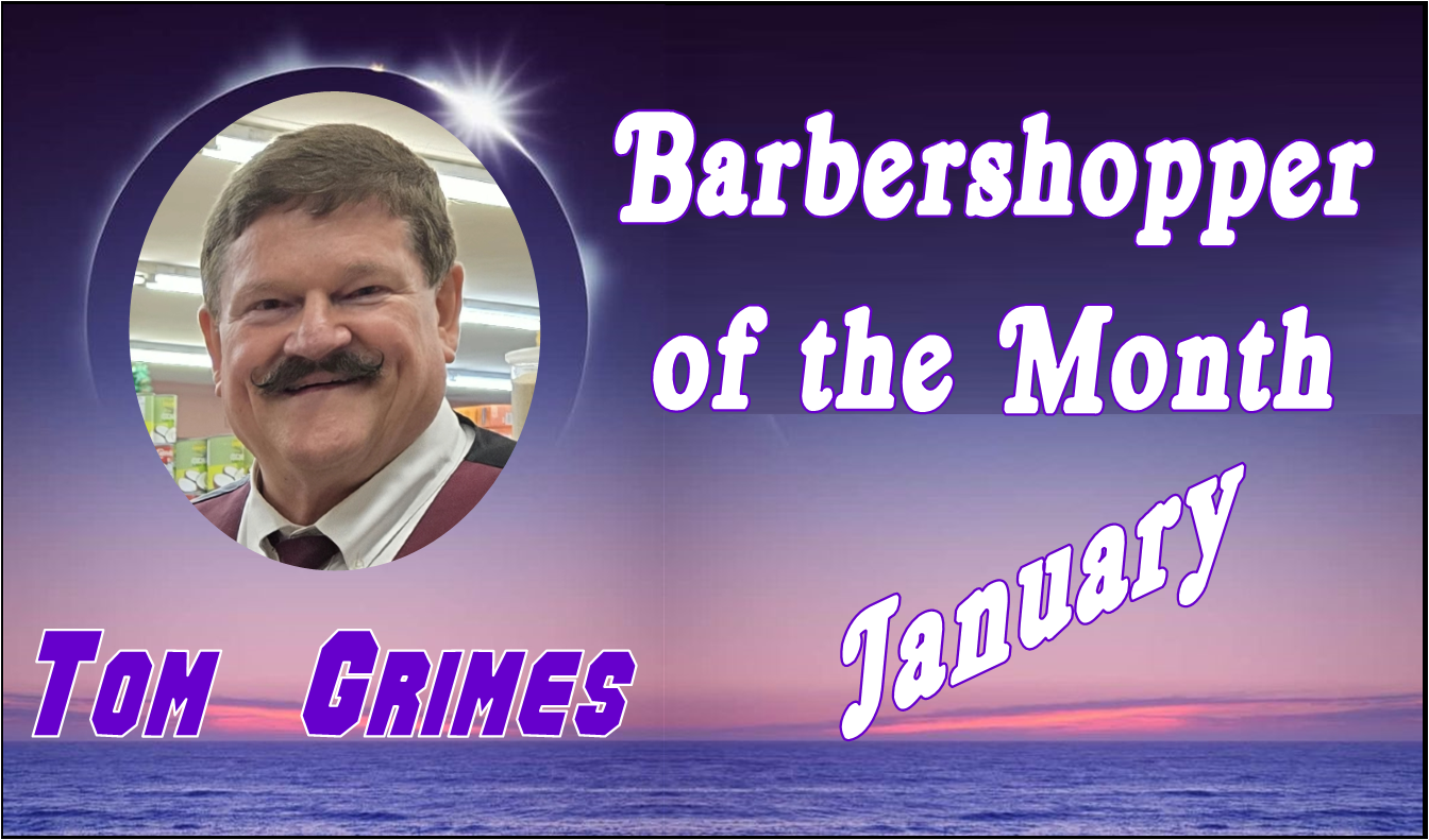 Barbershopper of the Month